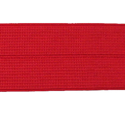 red 25mm nylon spandex folder over elastic