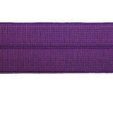 purple 25mm nylon spandex folder over elastic