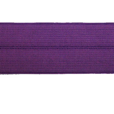 purple 25mm nylon spandex folder over elastic