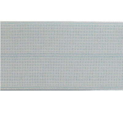 light blue 25mm nylon spandex folder over elastic