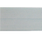 light blue 25mm nylon spandex folder over elastic