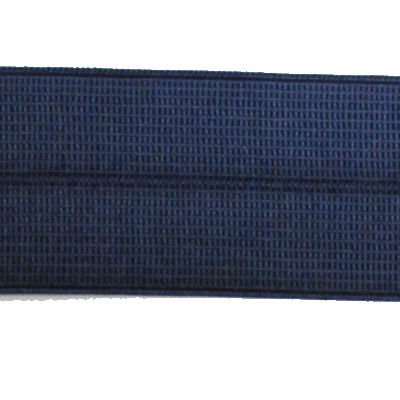 navy 25mm nylon spandex folder over elastic