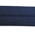 navy 25mm nylon spandex folder over elastic
