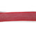 red polyester, latex, and polyvinyl chloride 45mm metallic blend waistband elastic