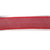 red polyester, latex, and polyvinyl chloride 45mm metallic blend waistband elastic