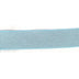 light blue polyester, latex, and polyvinyl chloride 45mm metallic blend waistband elastic