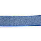 royal polyester, latex, and polyvinyl chloride 45mm metallic blend waistband elastic