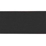 black 38mm nylon spandex polyester waistband elastic