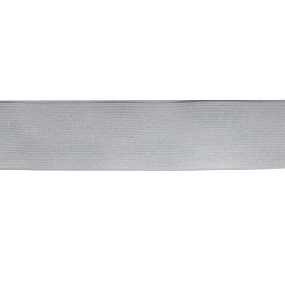 white polyester rubber 38mm light weight knit elastic 