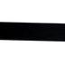 black polyester rubber 38mm light weight knit elastic