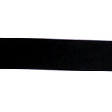 black polyester rubber 38mm light weight knit elastic