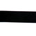 black  polyester rubber 51mm light weight knit elastic