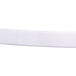 white polyester latex 25mm fine ribbed elastic