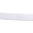 white polyester latex 25mm fine ribbed elastic