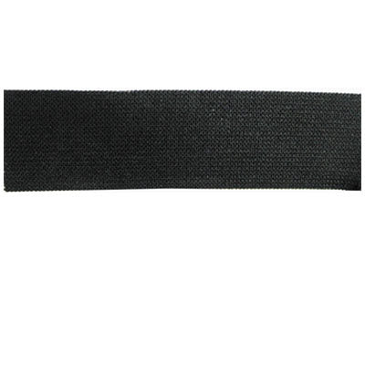 black polyester rubber 19mm knit elastic