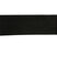 black polyester rubber 25mm knit elastic