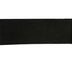 black polyester rubber 25mm knit elastic