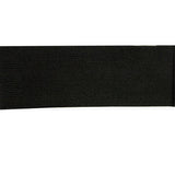 black polyester rubber 25mm knit elastic