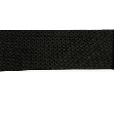 black polyester rubber 25mm knit elastic
