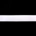 white nylon spandex stretch ribbon with satin finish 22mm