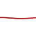 red nylon spandex soft stretch latex free 5mm elastic cord
