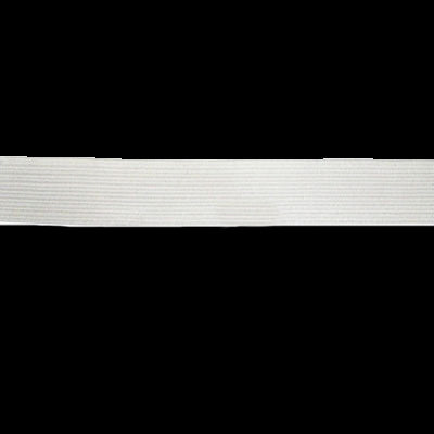 white polyester rubber 13mm braid elastic 