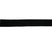 black polyester rubber 13mm braid elastic 