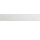 white polyester rubber 16mm braid elastic 
