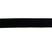 black polyester rubber 16mm braid elastic