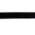 black polyester rubber 16mm braid elastic
