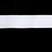 white polyester rubber 38mm elastic sport knit