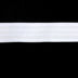 white polyester rubber 38mm elastic sport knit