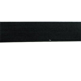 black polyester rubber 38mm elastic sport knit