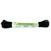 black polyester rubber 3mm braid elastic hank