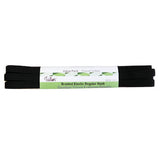 black polyester rubber 6mm braid elastic hank
