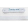 white polyester rubber 25mm non roll woven elastic