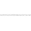 white polyester 3mm knit cord