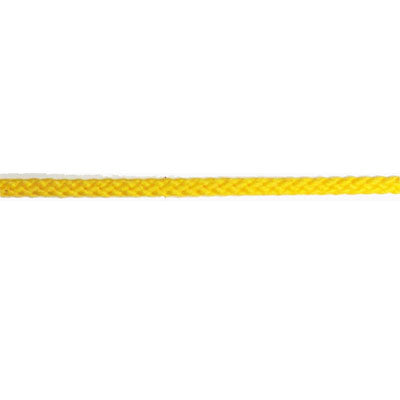 yellow polyester 3mm knit cord