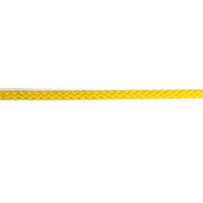 yellow polyester 3mm knit cord