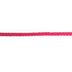 fuchsia polyester 3mm knit cord
