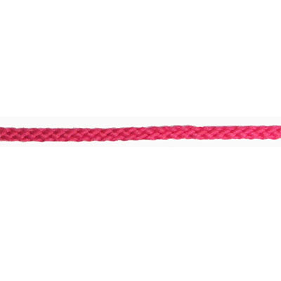 fuchsia polyester 3mm knit cord