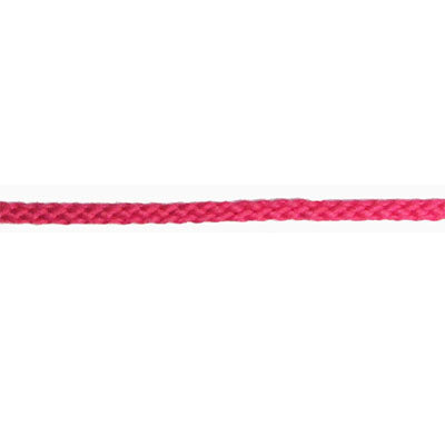 fuchsia polyester 3mm knit cord