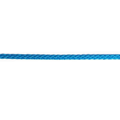 turquoise polyester 3mm knit cord