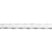 white polyester knit cord 