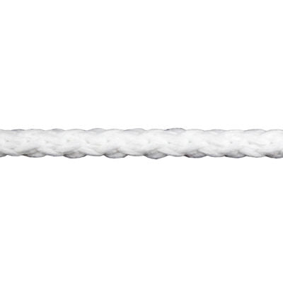 white polyester knit cord 
