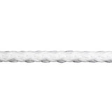 white polyester knit cord 