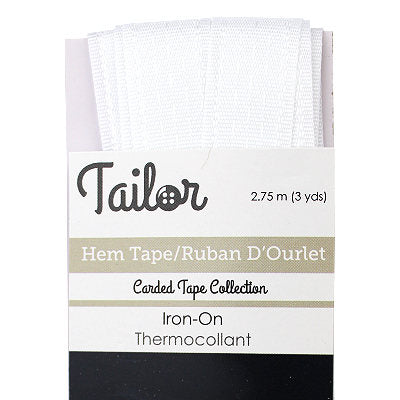 TAPE HEM IRON-ON
