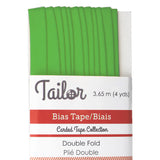 apple green polyester cotton 8mm bias tape double fold