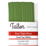 grass polyester cotton 8mm bias tape double fold