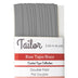 silver polyester cotton 8mm bias tape double fold